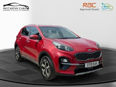 Used Kia Sportage 177 HP (130 kW) 2019 Red SUV