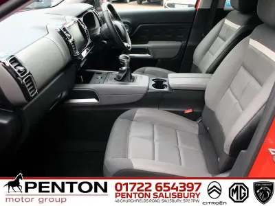 Used Citroën C5 Aircross Shine 130 HP (95 kW) 2022 Red SUV