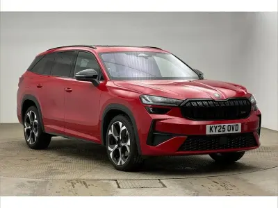 Second-hand Skoda Kodiaq vRS 261 CP (191 kW) 2025 Roșu SUV