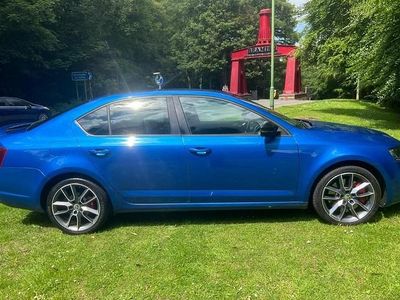 Blue Used 2014 Skoda Octavia vRS Hatchback | £4,999