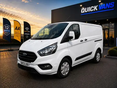 Used Ford Transit Custom Trend 130 HP (95 kW) 2022 White Van
