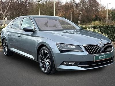 Used Skoda Superb 187 HP (137 kW) 2017 Business grey metallic Hatchback