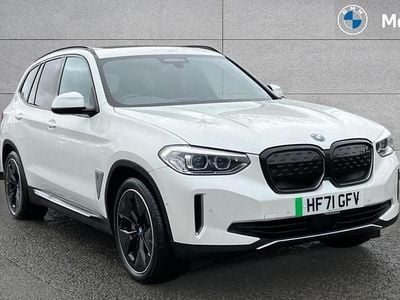 Used BMW iX3 Shadowline 210 kW (286 HP) 2021 Mineral white metallic SUV