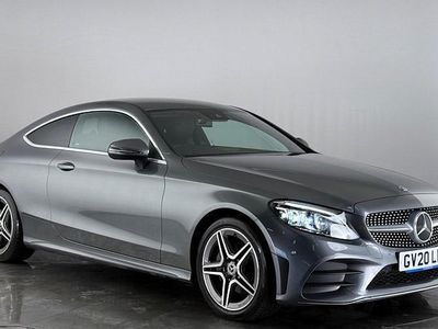 Used Mercedes C200 AMG Line Premium 184 HP (135 kW) 2020 Grey Coupe