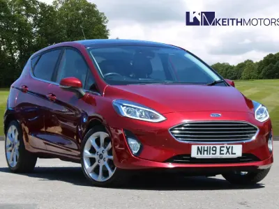 Used Ford Fiesta Titanium X 120 HP (88 kW) 2019 Red Hatchback