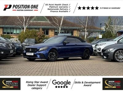 Used Mercedes C43 AMG Premium 385 HP (283 kW) 2020 Blue Cabriolet