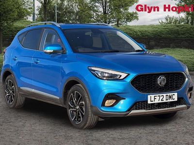 Used MG ZS Exclusive 111 HP (81 kW) 2023 Blue SUV