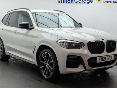 Used BMW X3 M Sport 292 HP (214 kW) 2021 White SUV
