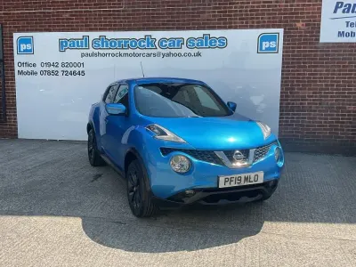 Used Nissan Juke Tekna 2019 Blue SUV