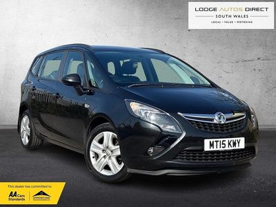Used Vauxhall Zafira Tourer 140 HP (102 kW) 2015 Black MPV