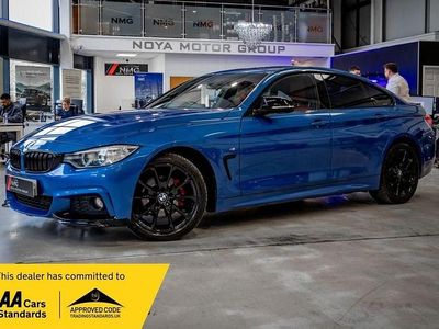 Usado BMW 420 M Sport 190 HP (139 kW) 2016 Azul Coupé