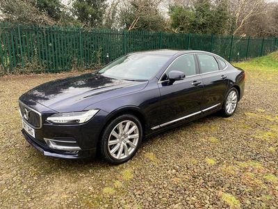 Used Volvo S90 Inscription 2017 Blue Sedan