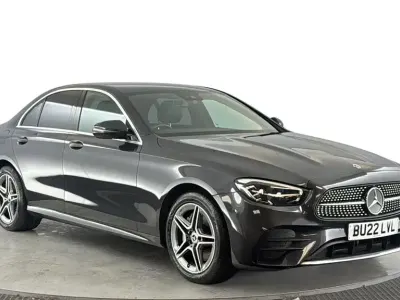 Used Mercedes E300 AMG line 320 HP (235 kW) 2022 Grey Sedan