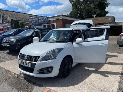 Used Suzuki Swift Sport 136 HP (100 kW) 2014 White Hatchback