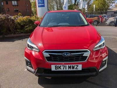 Begagnad Subaru XV Premium 150 HK (110 kW) 2021 Röd SUV