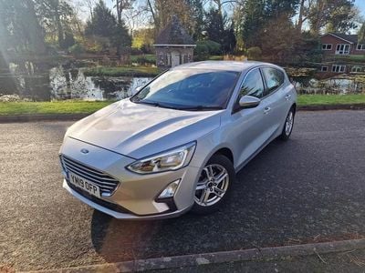 Silver Used 2019 Ford Focus Zetec Hatchback | £6,880 (Fair price)