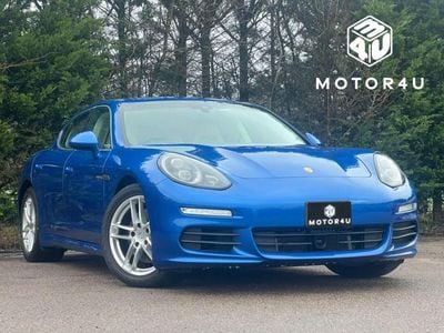 Used Porsche Panamera 2015 Blue Hatchback