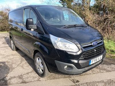 Used Ford Transit Custom Limited 125 HP (91 kW) 2016 Black Van