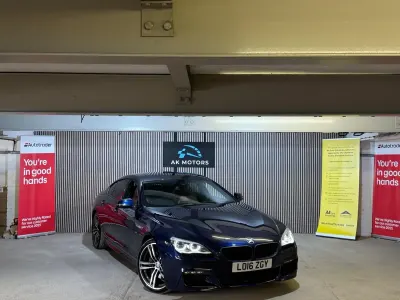 Used BMW 640 M Sport 313 HP (230 kW) 2016 Blue Coupe