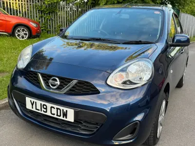 Used Nissan Micra Acenta 2019 Blue Hatchback