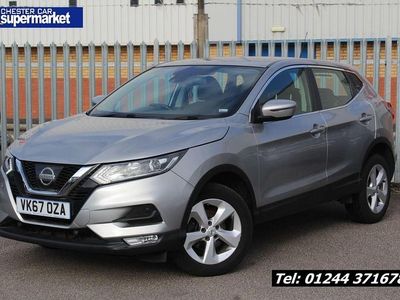 Used Nissan Qashqai Acenta 110 HP (80 kW) 2017 Silver SUV