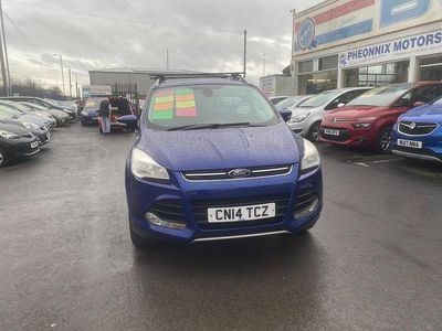 Used Ford Kuga Titanium 163 HP (119 kW) 2014 Blue SUV