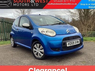 Used Citroën C1 68 HP (50 kW) 2009 Blue Hatchback