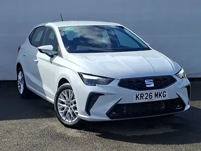 New Seat Ibiza SE Technology 115 HP (84 kW) 2026 White Hatchback