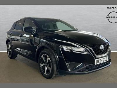 Used Nissan Qashqai N-Connecta 155 HP (114 kW) 2024 Black SUV