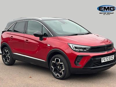 Red Used 2022 Vauxhall Crossland Ultimate SUV | £13,995 (Fair price)