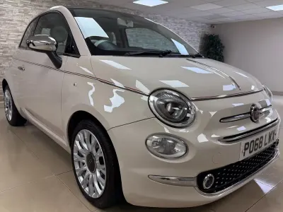 Used Fiat 500 Collezione 69 HP (50 kW) 2018 Grey Hatchback