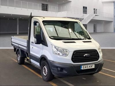 Used Ford Transit 100 HP (73 kW) 2015 White Cabriolet