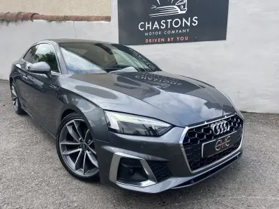 Used Audi A5 S-Line 150 HP (110 kW) 2022 Grey Coupe