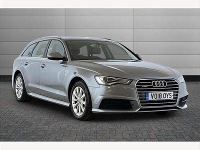 Used Audi A6 Design 190 HP (139 kW) 2018 Tornado grey Estate