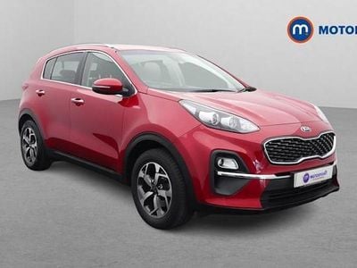 Used Kia Sportage 136 HP (100 kW) 2021 Red SUV