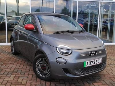 Used Fiat 500e Red 86 kW (118 HP) 2023 Grey Hatchback