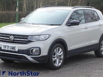 Used VW T-Cross Active 110 HP (80 kW) 2021 Grey SUV