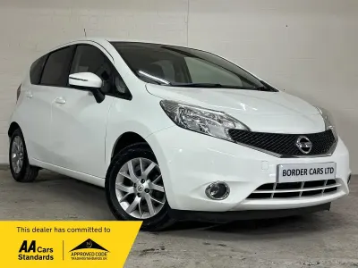 Used Nissan Note Acenta 80 HP (58 kW) 2014 White Hatchback