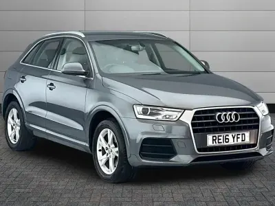 Used Audi Q3 Design 150 HP (110 kW) 2016 Grey SUV