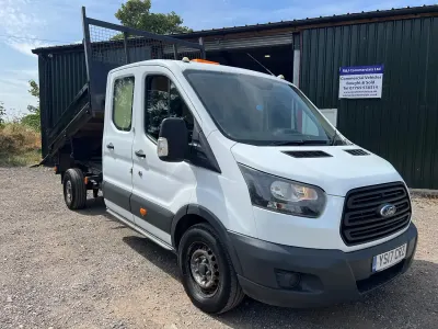 Used Ford Transit 130 HP (95 kW) 2017 White Van