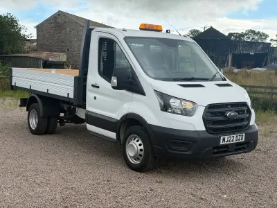 Used Ford Transit 130 HP (95 kW) 2022 White Van