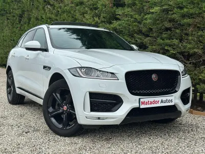 Used Jaguar F-Pace R-Sport 180 HP (132 kW) 2018 White SUV