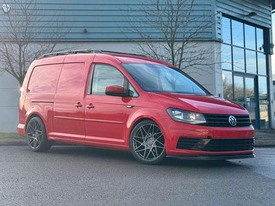 Red Used 2017 VW Caddy Maxi Startline MPV | £14,945 (A bit pricey)