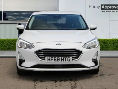 Used Ford Focus Titanium 2019 Frozen white Hatchback