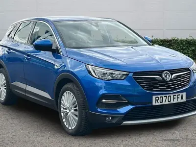 Gebraucht Vauxhall Grandland X Business Edition 131 PS (96 kW) 2020 Blau SUV