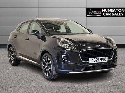 Used Ford Puma Titanium 125 HP (91 kW) 2021 Black SUV