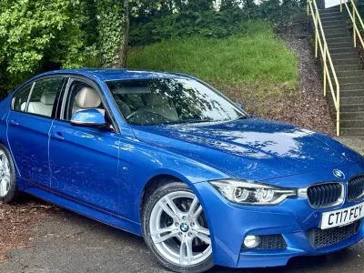 Used BMW 318 M Sport 2017 Blue Sedan