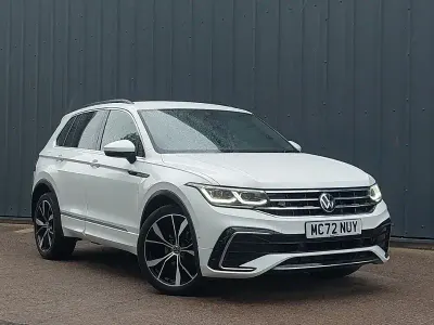 Used VW Tiguan R-line 150 HP (110 kW) 2023 White SUV