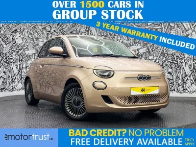 Used Fiat 500e Star 86 kW (118 HP) 2022 Gold Hatchback