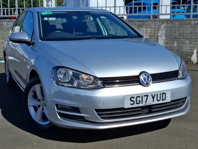 Used VW Golf VII Edition 110 HP (80 kW) 2017 Silver Hatchback